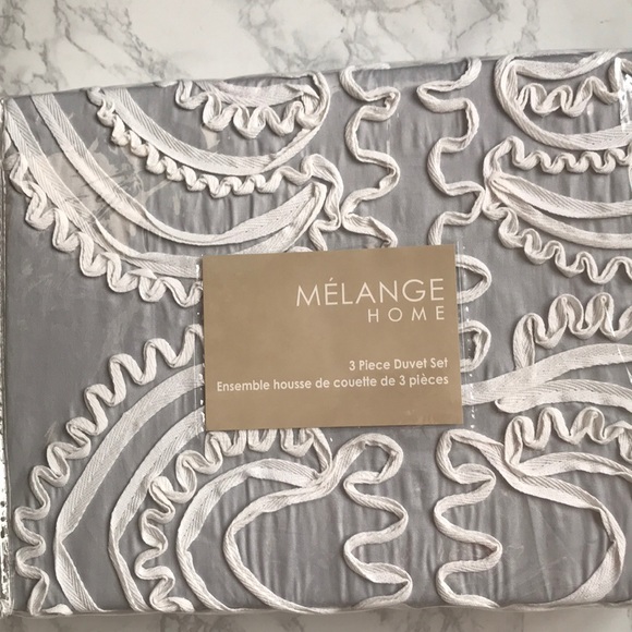 NIP Melange Home Full / Queen Padma Duvet Set - Picture 4 of 7